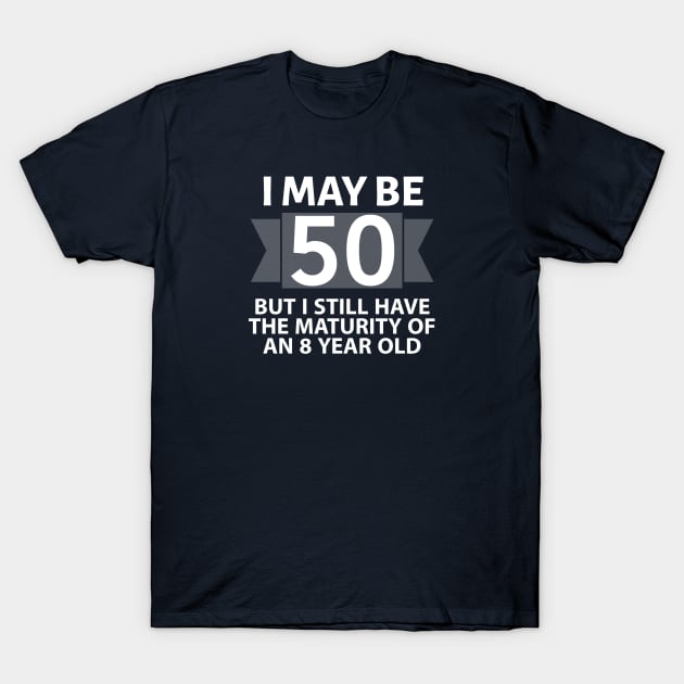 50th Birthday T-Shirt by DB Teez and More